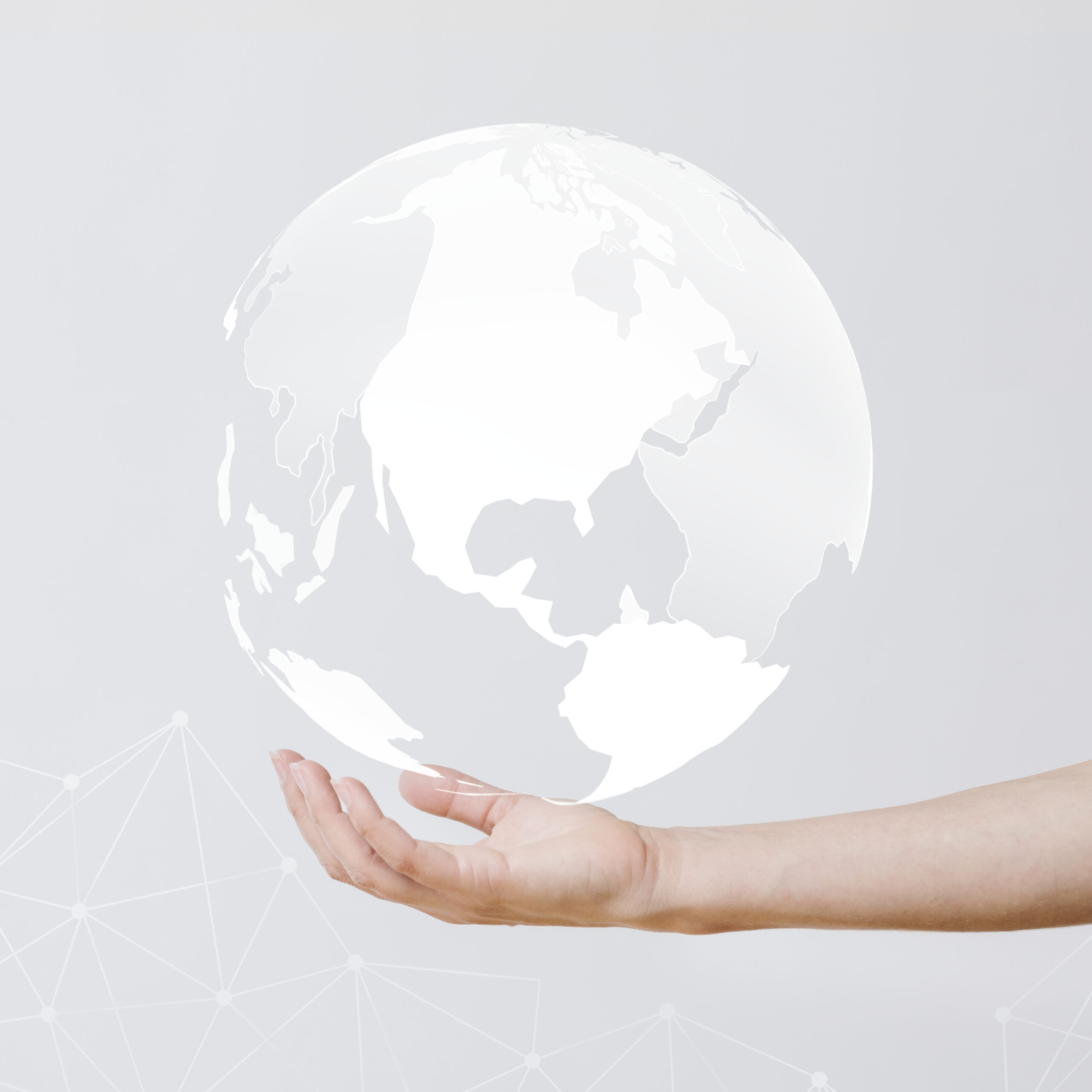 Professional working in a global city